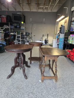 Three Antique Tables