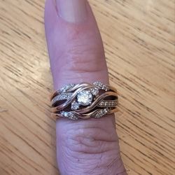 10k Gold Plated Rings (Mismarked As 14kt)