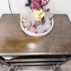 Wooden Cabinet With Shelves 