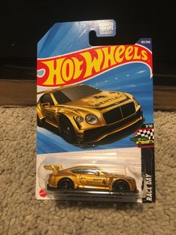 2018 Bentley continental  GT3 hot wheels