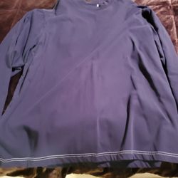 Blue Adidas Long Sleeve Xl