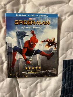 Spider-Man Homecoming Blu-Ray And Dvd Combo Pack