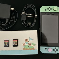 Nintendo Switch Animal Crossing Edition