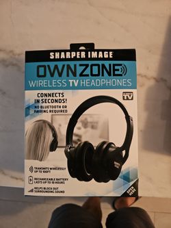 Sharper Image OwnZone Wireless TV Headphones