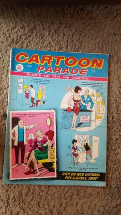 Cartoon Parade Magazine April 1972