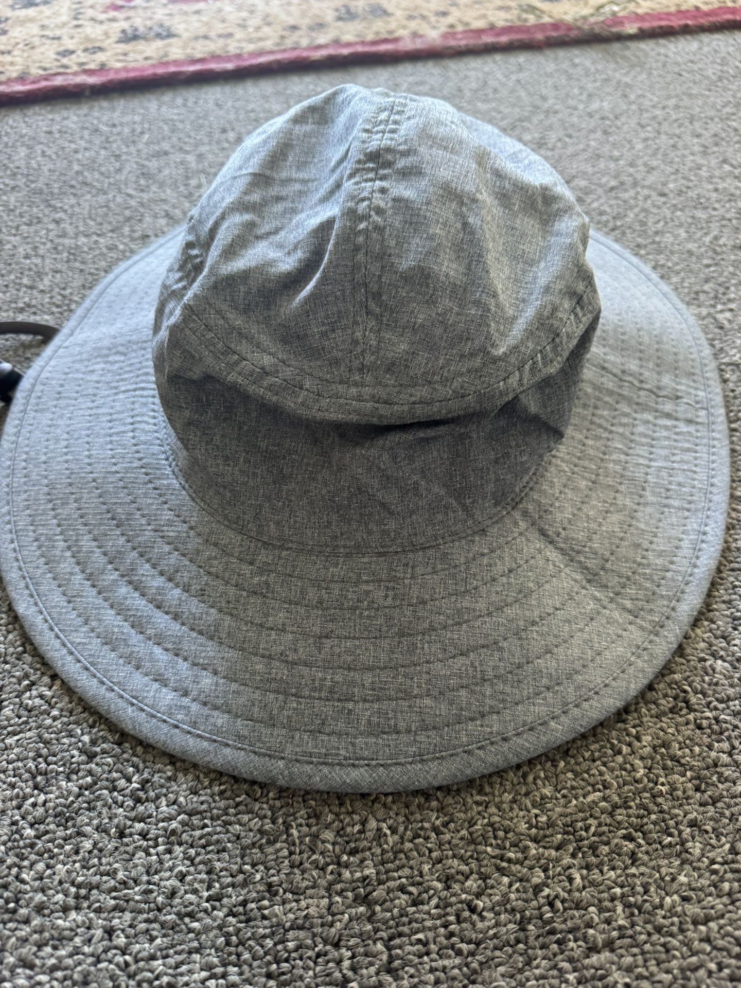 Solar Escape UV50 Adults Grey Bucket boonie Hat with Adjustable Strap One Size