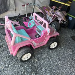 Barbie Power Wheels Jeep