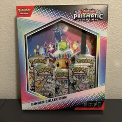 Pokemon Prismatic Evolutions Binder Collection 