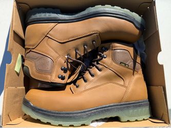 Brahma Steel Toe Work Boots Tan 13” US