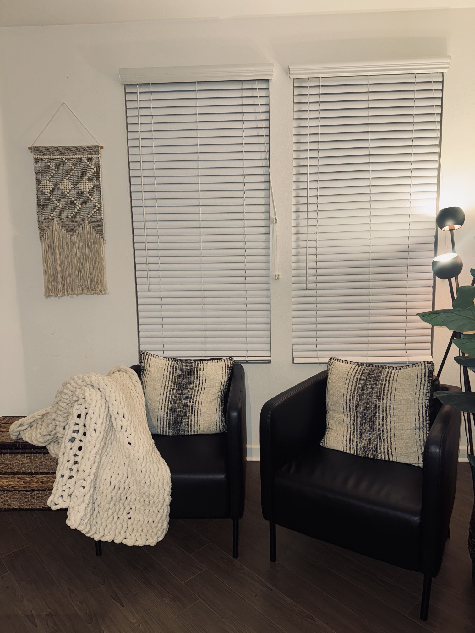 2 Chairs, 1 Couch (All Black)