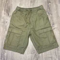 Levi’s Men’s Cargo Shorts Olive Green Drawstring Waist Casual Streetwear