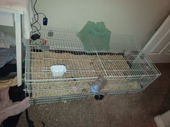 Large Wire Small Animal Cage with Accessorie