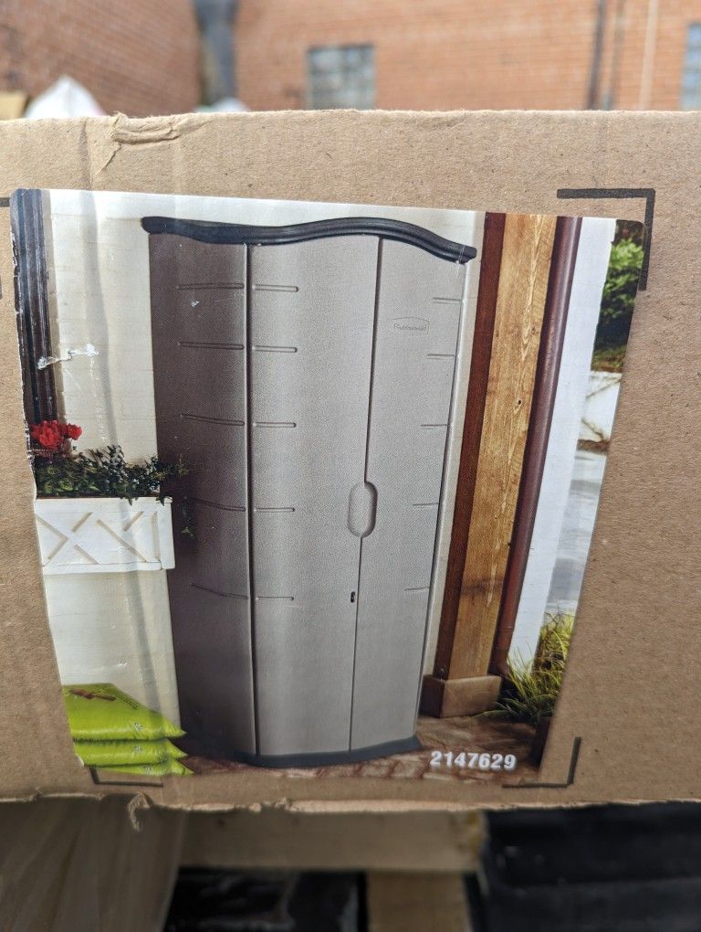 2x2 Vertical Storage Shed
