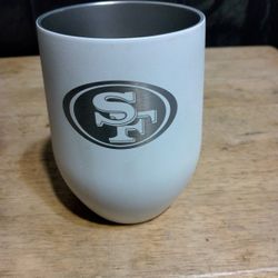 Wine Tumbler. The Memory Company San Francisco 49ers.