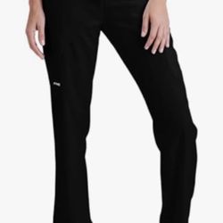 Barco Grey's Anatomy Scrubs Pants Spandex Stretch Size M Petite