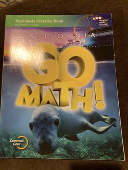 California GO Math Grade 1 Standards Practice Workbook