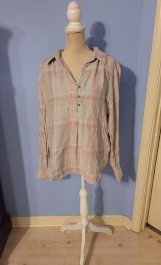 Kensie Xlarge Womens Blouse