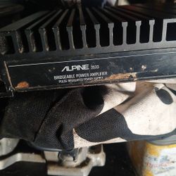 Amplifier Alpine 