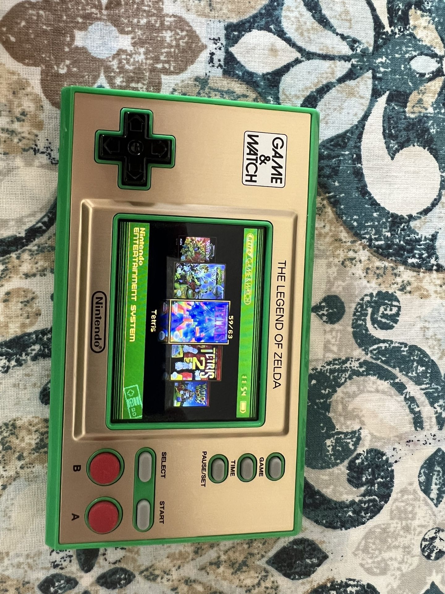 nintendo game and watch legend of zelda with headphone jack Modded