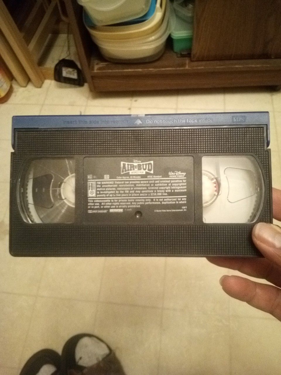 Disney Air Bud VHS