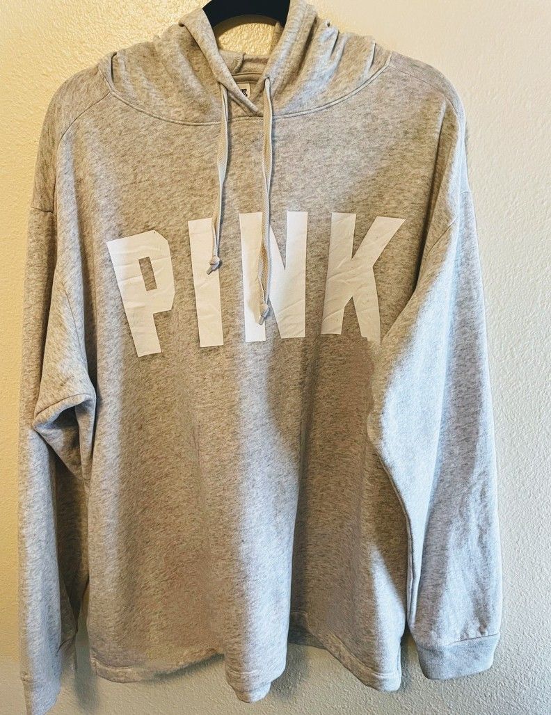 Victoria's Secret Grey Pullover Hoodie 