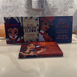 Three Beauty Creations Eye Shadow Palletes 