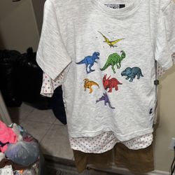 Boys Dinosaur Summer Set 4t