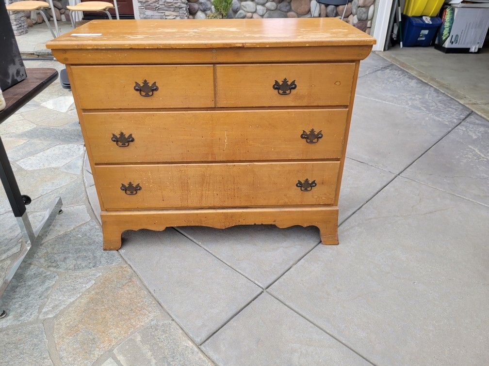 Antique Maple Dresser