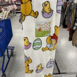 Winnie The Pooh Easter Blanket