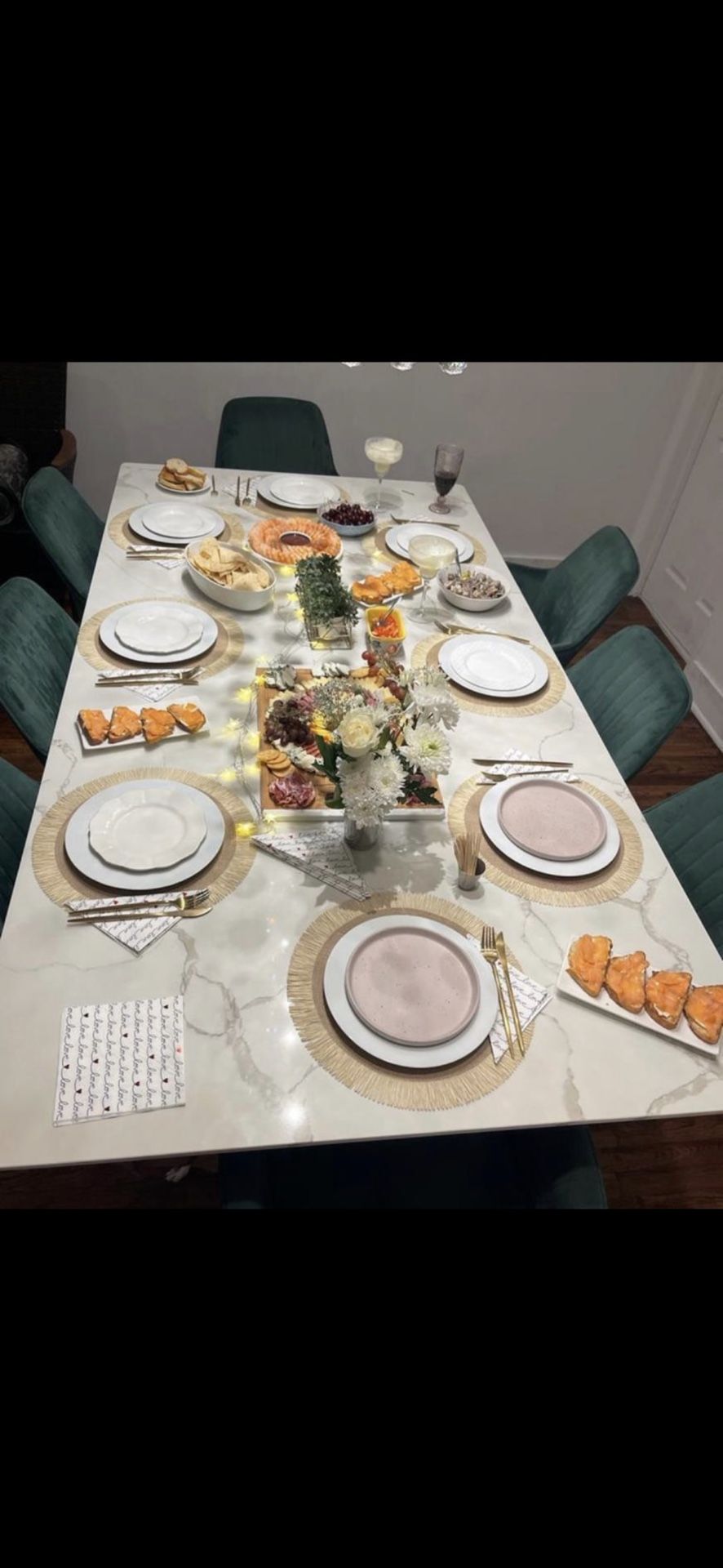 Marble Table With Chairs