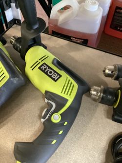 RYOBI Corded 1/2” Hammer Drill $45