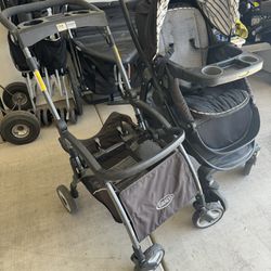 Graco Car Seat, Two Graco Strollers 