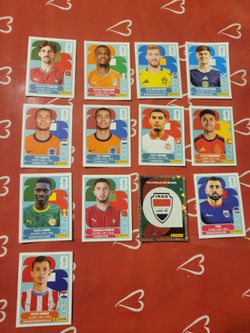 Panini collectible stickers