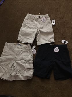 Brand new GAP shorts boy size 4, great for school uniforms. All three for $18