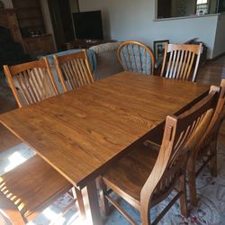 Oak Kitchen Table