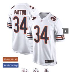 NFL Throwback Chicago Bears Payton Jersey