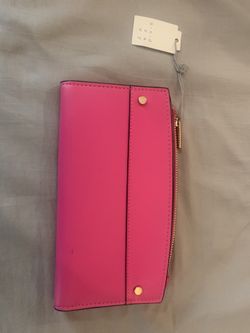 Pink wallet