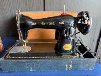 Vintage Sterling sewing machine