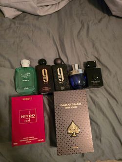 Afnan, Hawas, Armaf, Dumont Nitro, Game Of Spades