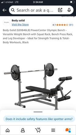 Body Solid Weight Bench