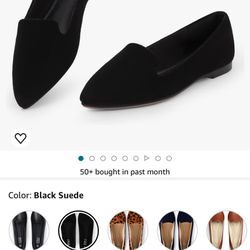 Brand New Flats,  “Musshoe” Black Color, Size 7