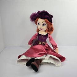 Rare HTF Disney Parks Pirates of the Caribbean Redd Redhead Doll 18" Plush Store