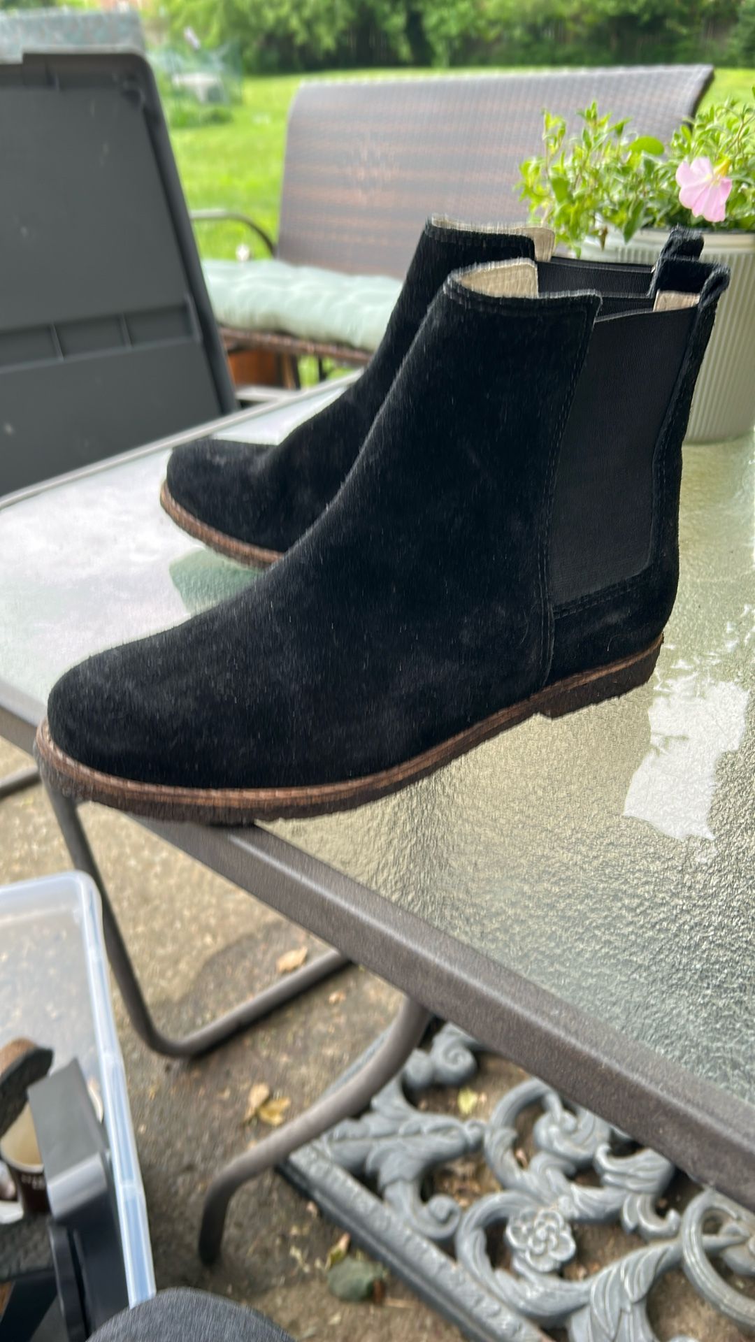 J Jill suede boots like new size 8, medium