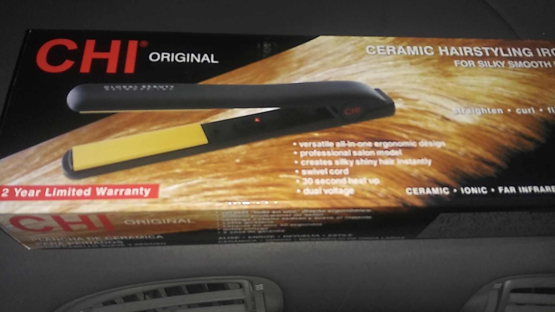Chi hair straightener brand new in the box