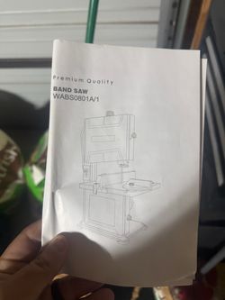 Benchtop Band Saw 1