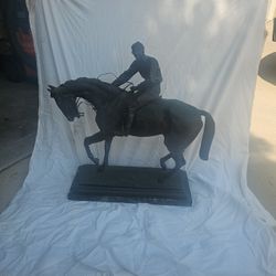 1930's BRONZE RECAST I BONHEUR SCULPTURE 