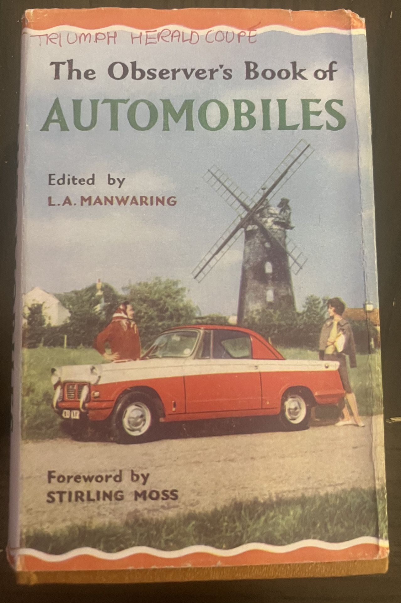THE OBSERVER'S BOOK OF AUTOMOBILES (Hardback) Manwaring, L.A. Published by Frederick Warne & Co Ltd., 1961