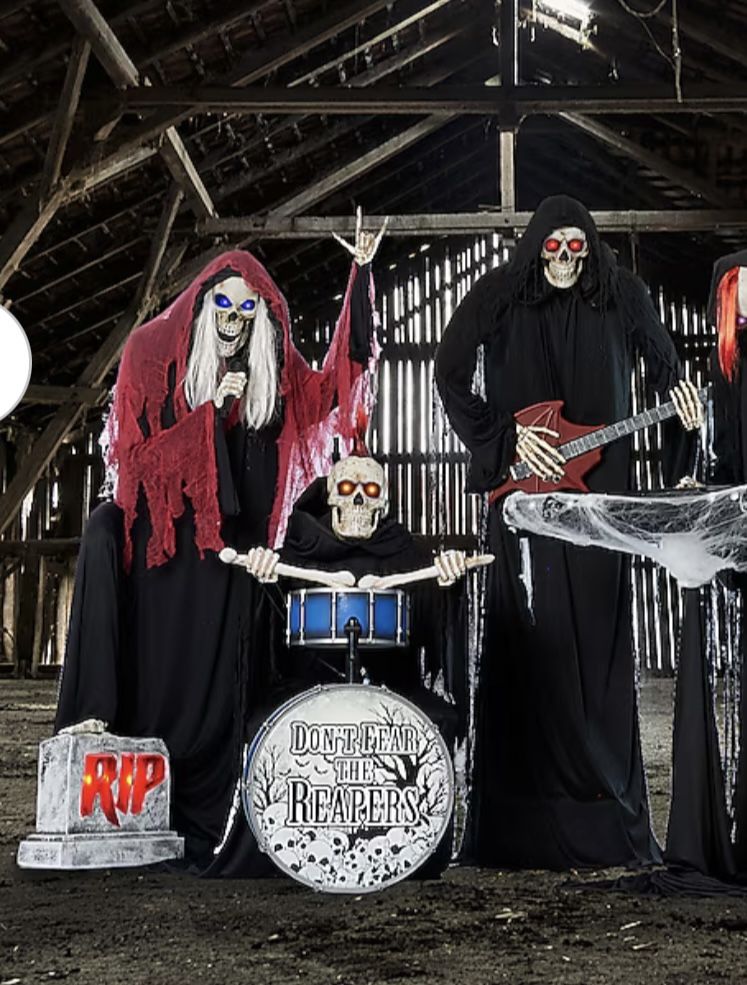 Lowe’s Reaper Band Halloween Animatronics Decorations