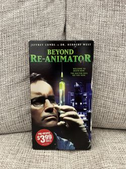 Beyond Re-animator VHS 