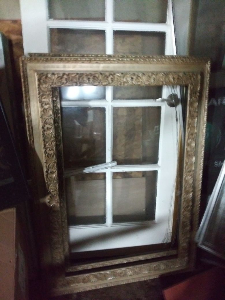 Vintage mirror frames
